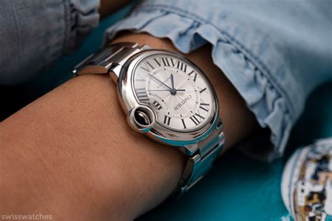 blue cartier watch|cartier ballon bleu 36mm quartz.